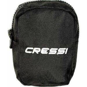 Cressi Back Weight Pockets - Buceo peso bolsills, Negro