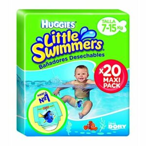 Huggies Little Swimmers - Bañadores desechables, talla 3-4 , 20 unidades